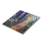 Dame Slippers op het pad Tegeltje (Zijkant)