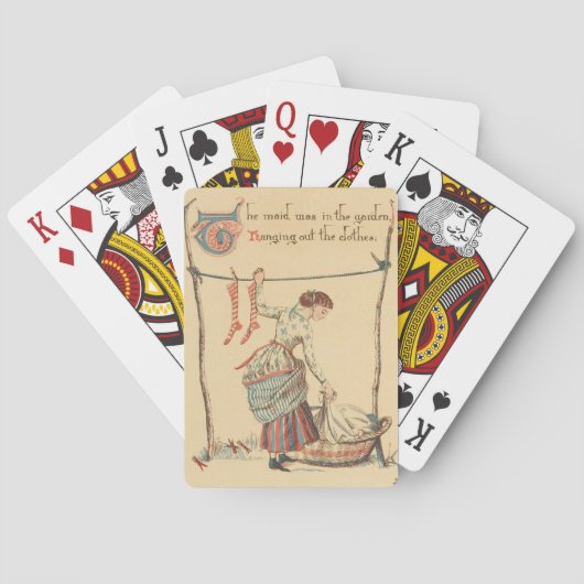   dame speelkaarten (Achterkant)