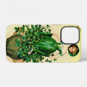 Dame St. Patrick's Day, Vintage iPhone Hoesje (Achterkant horizontaal)