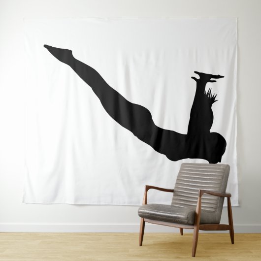 Dame Tapijt Wandkleed (In Situ (horizontaal))