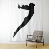 Dame Tapijt Wandkleed (In situ)