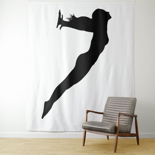 Dame Tapijt Wandkleed (In situ)