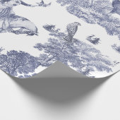  Dame te paard met valk in Woodland Cadeaupapier (Hoek)