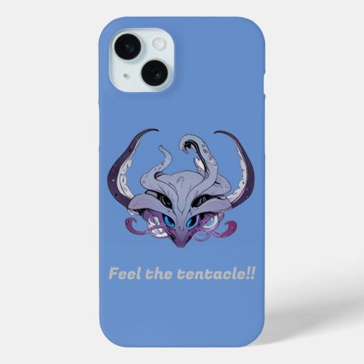 Dame tentakel telefoonhoesje Case-Mate iPhone case (Achterkant)