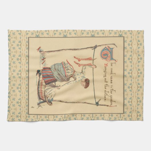   dame theedoek (Horizontaal)