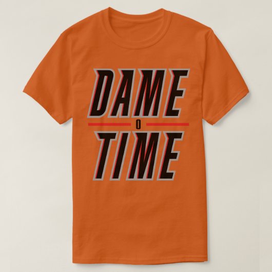 Dame tijd 2 wit t-shirt (Design voorkant)