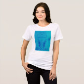 Dame Tri-Blend Shirt (Voorkant volledig)