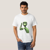 Dame Tu Cosita duikt op Meme T-Shirt (Voorkant volledig)