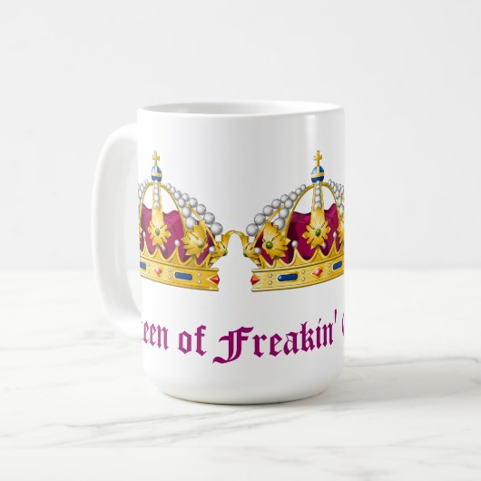 Dame van Alles! Koffiemok (Voorkant links)