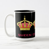 Dame van Alles! Tweekleurige Koffiemok (Links)