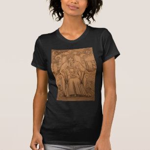 Dame van de bekers - tarotkaart t-shirt