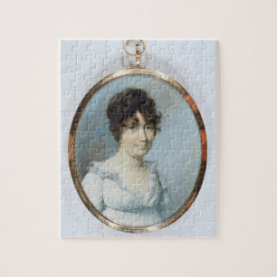 Dame van de blindfamilie (w/c en gouache op ivoor) legpuzzel