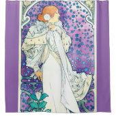 Dame van de Camelias, Alphonse Mucha Douchegordijn (Voorkant)