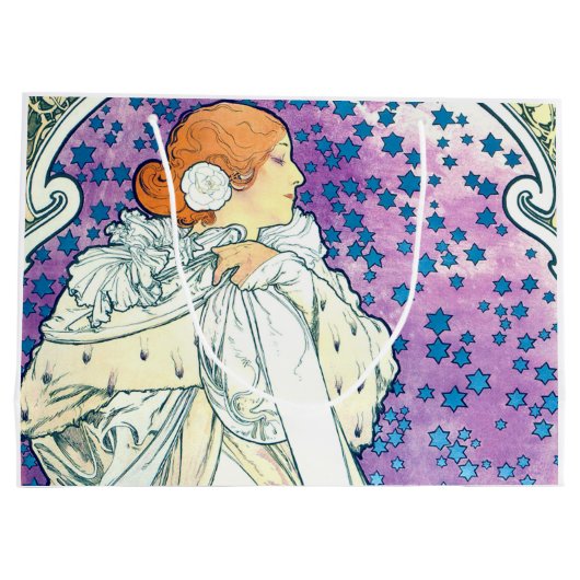 Dame van de Camelias, Alphonse Mucha Groot Cadeauzakje (Achterkant)