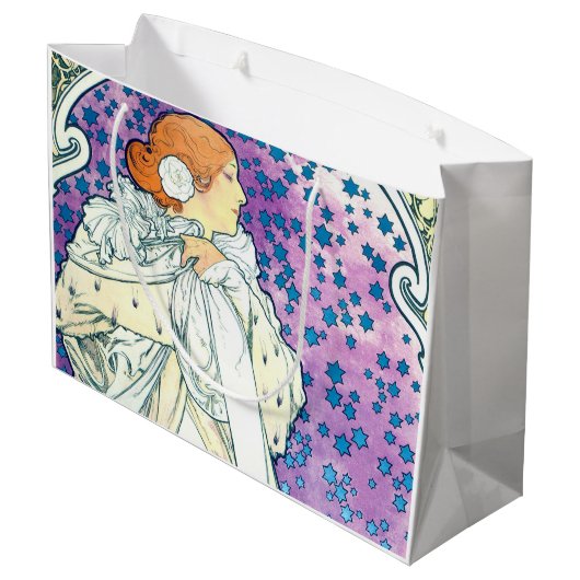 Dame van de Camelias, Alphonse Mucha Groot Cadeauzakje (Achterkant Gekanteld)