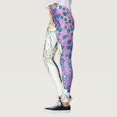 Dame van de Camelias, Alphonse Mucha Leggings (Links)