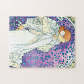 Dame van de Camelias, Alphonse Mucha Legpuzzel (Horizontaal)