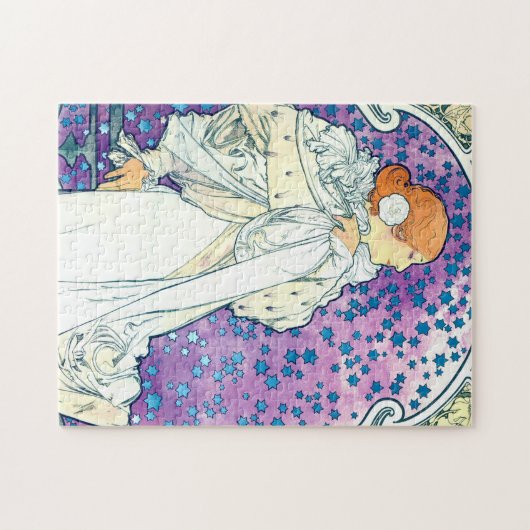 Dame van de Camelias, Alphonse Mucha Legpuzzel (Horizontaal)