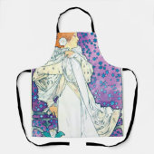 Dame van de Camelias, Alphonse Mucha Schort (Voorkant)