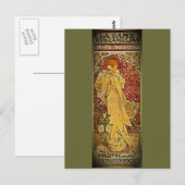 Dame van de Camillias Briefkaart (Voorkant / Achterkant)
