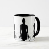 Dame van de Coffee-Mok Mok (Voorkant rechts)