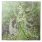 Dame van de Compassie Tile Tegeltje (Voorkant)