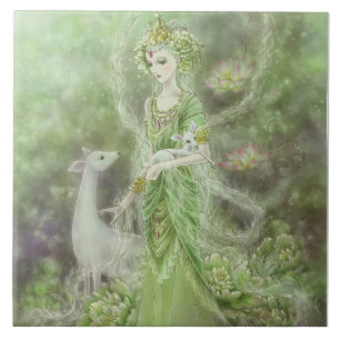 Dame van de Compassie Tile Tegeltje