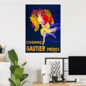 Dame van de druiven poster (Thuiskantoor)