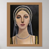 Dame van de Engelse Tudor Era/poster Poster (Voorkant)