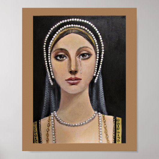 Dame van de Engelse Tudor Era/poster Poster (Voorkant)