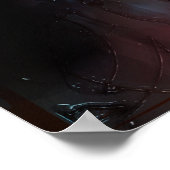 Dame van de gedachte poster (Hoek)