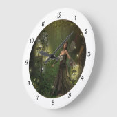 Dame van de Lantaarns-muur Grote Klok (Hoek)