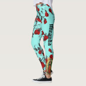 Dame van de Leggings van Guadalupe Vrouwen Aangepa (Links)