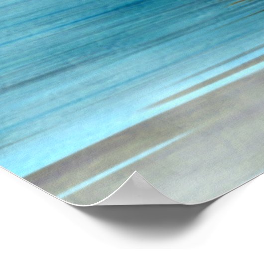 Dame van de mist poster (Hoek)