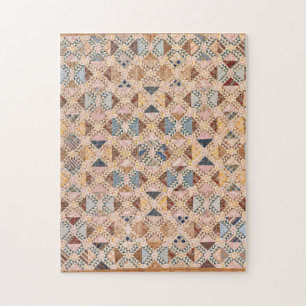 Dame van de quilt legpuzzel