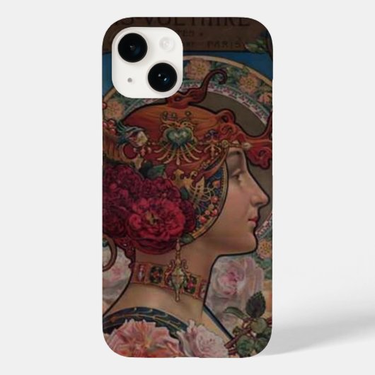 Dame van de rozen Case-Mate iPhone case (Achterkant)