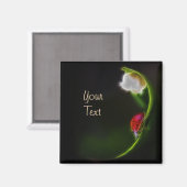 Dame van de vallei magneet (Voorkant / Achterkant)