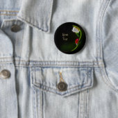Dame van de Vallei Ronde Button 5,7 Cm (In situ)