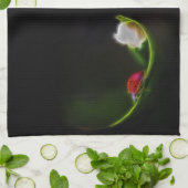 Dame van de vallei theedoek (Gevouwen)