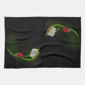 Dame van de vallei theedoek (Horizontaal)