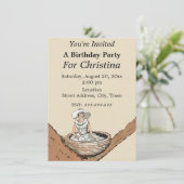 Dame van de vogeldag tijdens de Witte Zitting in d Kaart (Staand voorkant)