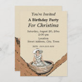 Dame van de vogeldag tijdens de Witte Zitting in d Kaart (Voorkant / Achterkant)