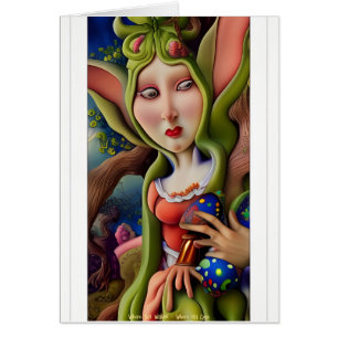 Dame van eieren - AI Fantasy Surrealist Art Print