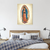 Dame van Guadalupe Canvas Afdruk (Insitu (Slaapkamer))