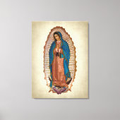Dame van Guadalupe Canvas Afdruk (Voorkant)