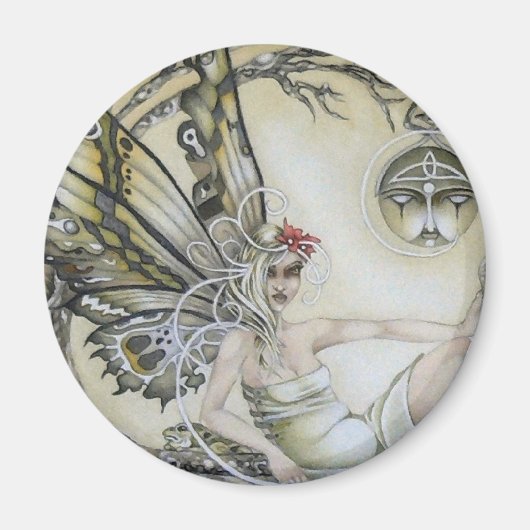 Dame van het bos magneet (Voorkant)