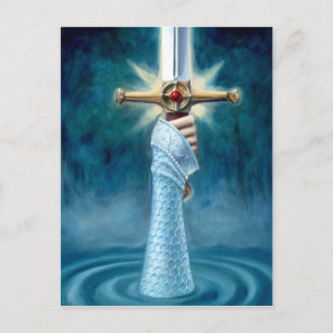 Dame van het Briefkaart