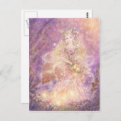 Dame van het Briefkaart bos (Voorkant / Achterkant)