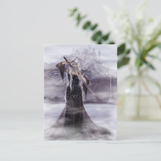 Dame van het Briefkaart van Avalon (Staand voorkant)