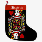 Dame van het hart Grote kerststaart Grote Kerstsok (Voorkant)